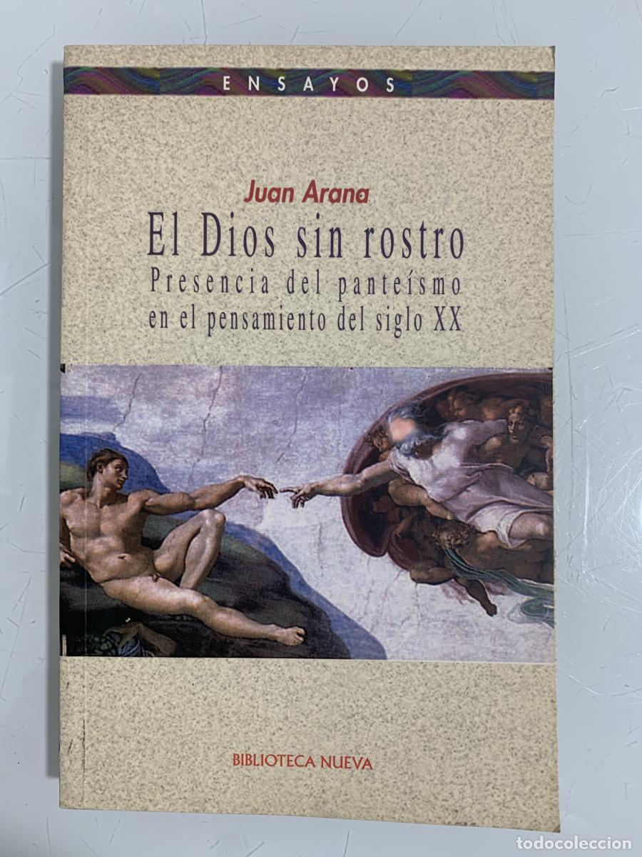 Libros: EL DIOS SIN ROSTRO. Presencia del pante&iacute;smo en el pensamiento del siglo XX - Juan Arana