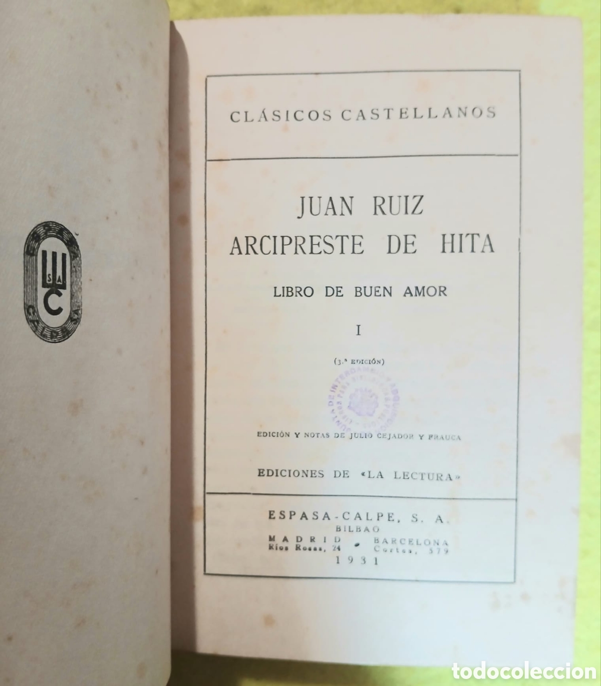 Libros: El libro de buen amor, arcipreste de hita - Foto 3