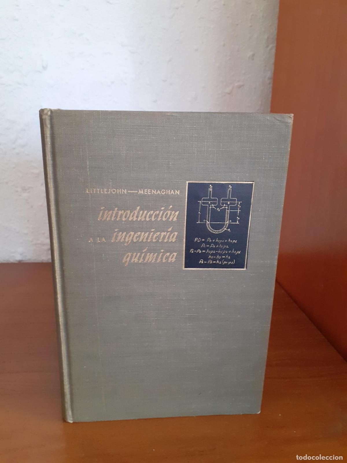 Libros: Introducci&oacute;n a la ingenier&iacute;a qu&iacute;mica - Littlejohn; Meenaghan