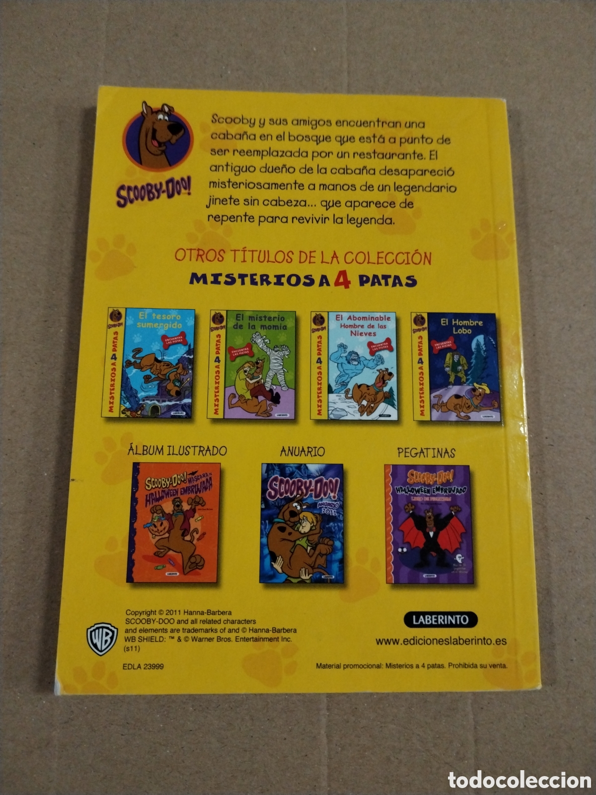 Libros: SCOOBY DOO - EL JINETE SIN CABEZA - Foto 2