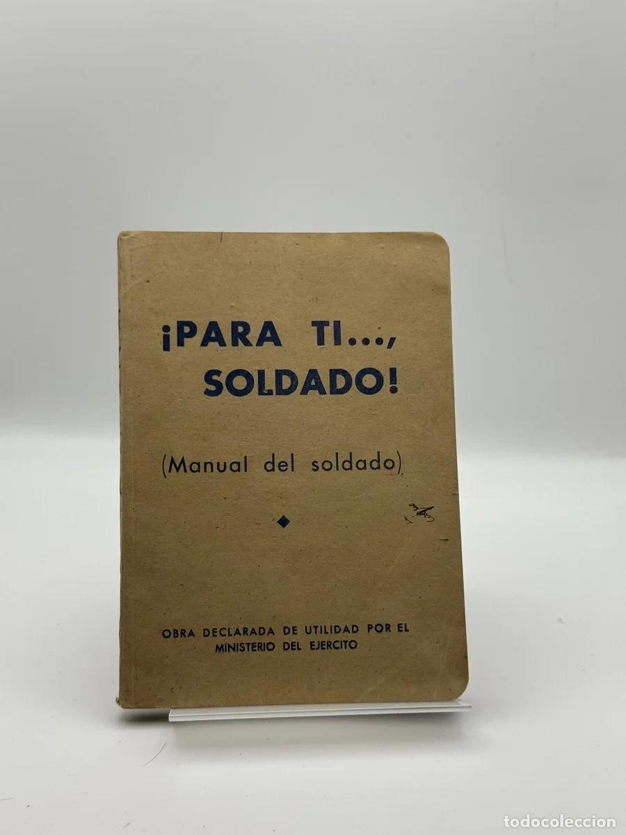 Libros: Para ti... Soldado! Manual de soldado - Ministerio del ejercito