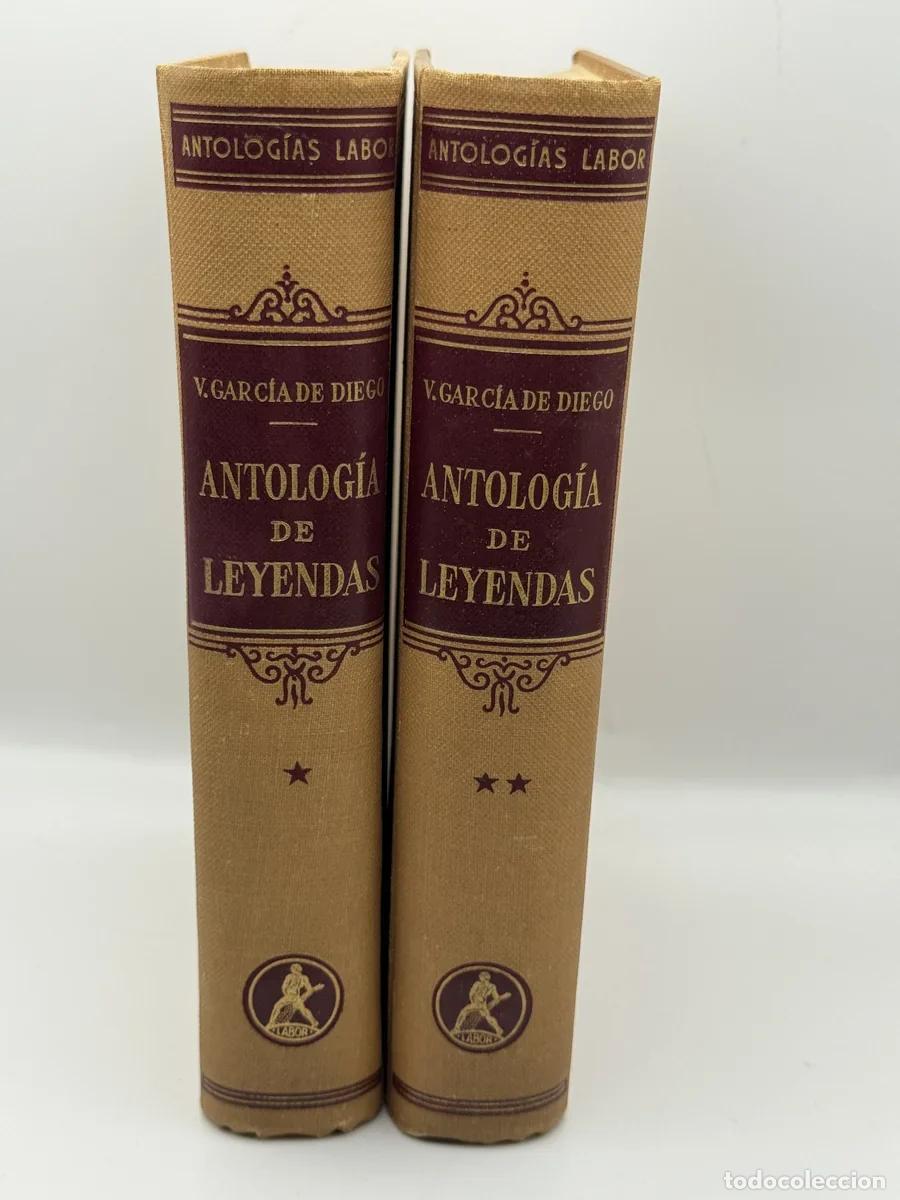 Libros: Antolog&iacute;a de leyendas 2 tomos - V. Garc&iacute;a de Diego