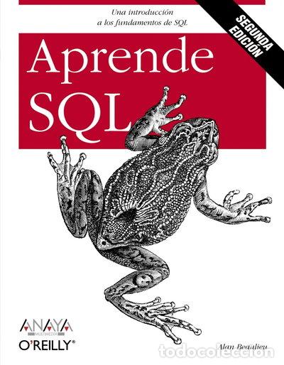 Livros em segunda m&atilde;o: Aprende SQL- 9788441526372