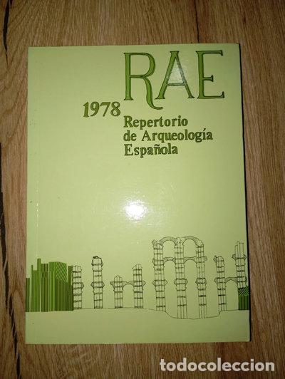 books: Repertorio de Arqueolog&iacute;a Espa&ntilde;ola 1978- 9788450514582
