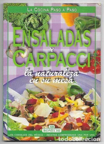 Libros: Ensaladas y Carpacci- 9788847609365