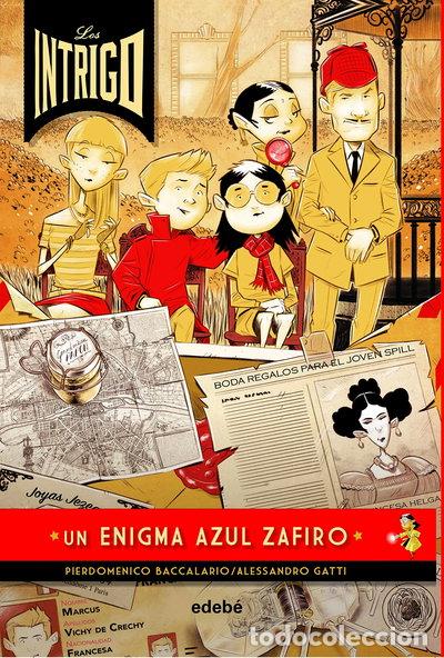 Libros: Un enigma azul zafiro- 9788468341026