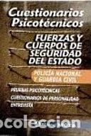 Libri di seconda mano: Cuestionarios psicot&eacute;cnicos y de personalidad para fuerzas y cuerpos de segur...- 9788482191966