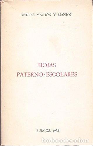 Libros: Hojas paterno-escolares del Ave Mar&iacute;a- 9788450059991