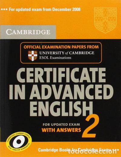 Libros: Cambridge Certificate in Advanced English 2- 9780521714471