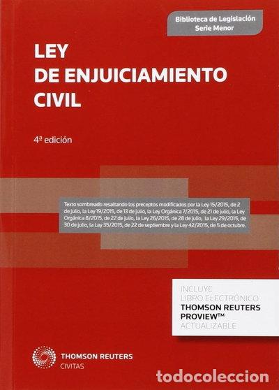 Libros: Ley de Enjuiciamiento Civil- 9788447051076