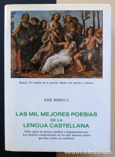 Libros: Las mil mejores poes&iacute;as de la lengua castellana- 9788470830945