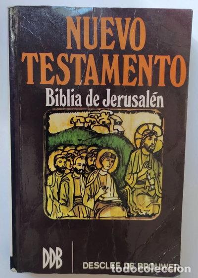 Libros: Nuevo Testamento de la Biblia de Jerusal&eacute;n- 9788433005403