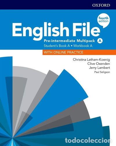 Libros: English File 4th Edition Pre-Intermediate. Multipack A- 9780194037303