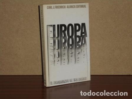 Libros: EUROPA: EL SURGIMIENTO DE UNA NACI&Oacute;N - Friedrich, Carl J.