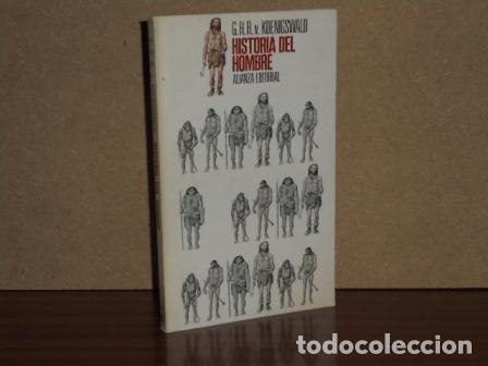 Libros: HISTORIA DEL HOMBRE - Koenigswald, G. H. R. v.