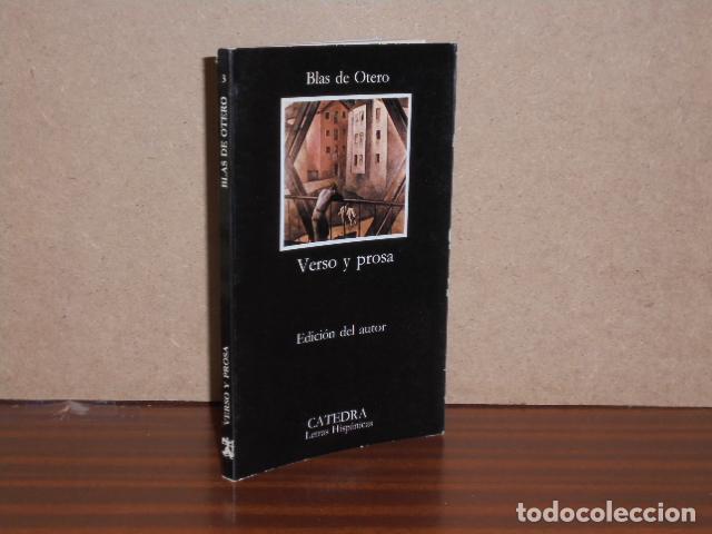Libros: VERSO Y PROSA - Otero, Blas de