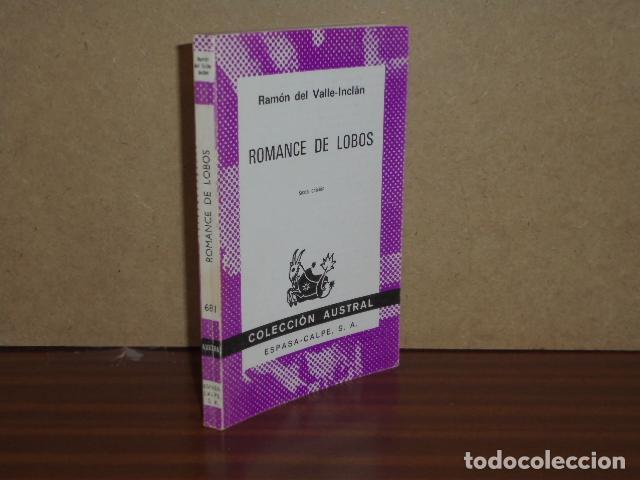 Libros: ROMANCE DE LOBOS - Valle-Incl&aacute;n, Ram&oacute;n del