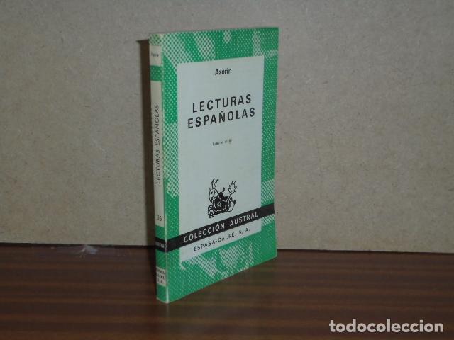 Libros: LECTURAS ESPA&Ntilde;OLAS - Azor&iacute;n