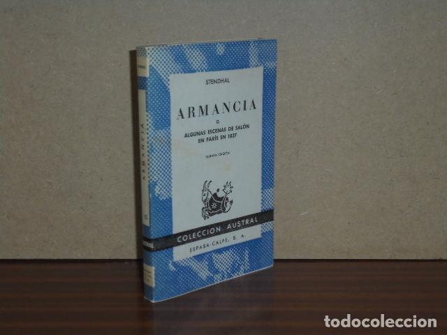 Libros: ARMANCIA o algunas escenas de sal&oacute;n en Par&iacute;s en 1827 - Stendhal