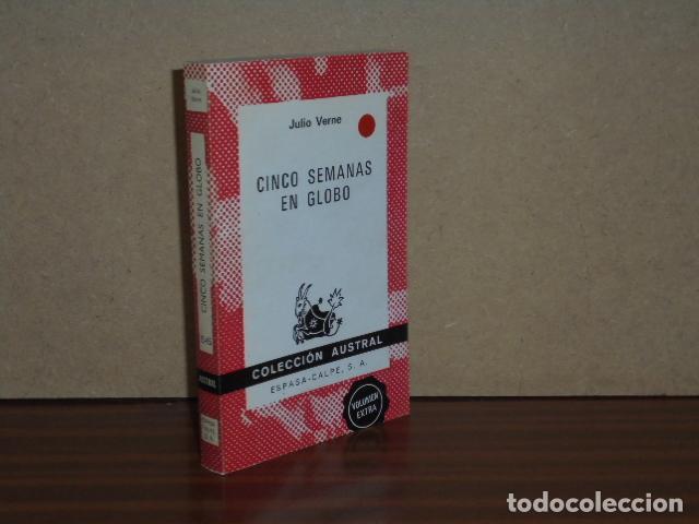 Libros: CINCO SEMANAS EN GLOBO - Verne, Julio