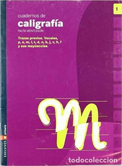 Livres: Cuaderno 1 de caligraf&iacute;a Pauta Montessori- 9788426358332