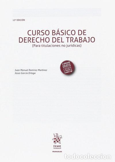 Libros: Curso b&aacute;sico de derecho del trabajo (para titulaciones no jur&iacute;dicas)- 9788491693307