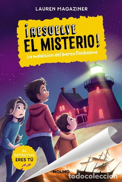 Libros: &iexcl;Resuelve el misterio! 5 - La maldici&oacute;n del barco fantasma- 9788427238633
