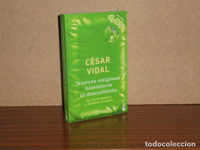 Libri di seconda mano: NUEVOS ENIGMAS HIST&Oacute;RICOS AL DESCUBIERTO - Vidal, C&eacute;sar