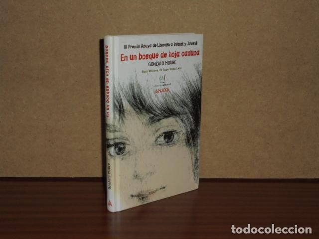 Libri di seconda mano: EN UN BOSQUE DE HOJA CADUCA - Moure, Gonzalo - Ilustraciones de Esperanza Le&oacute;n
