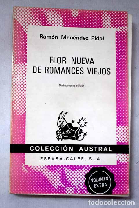 Livros em segunda m&atilde;o: Flor nueva de romances viejos