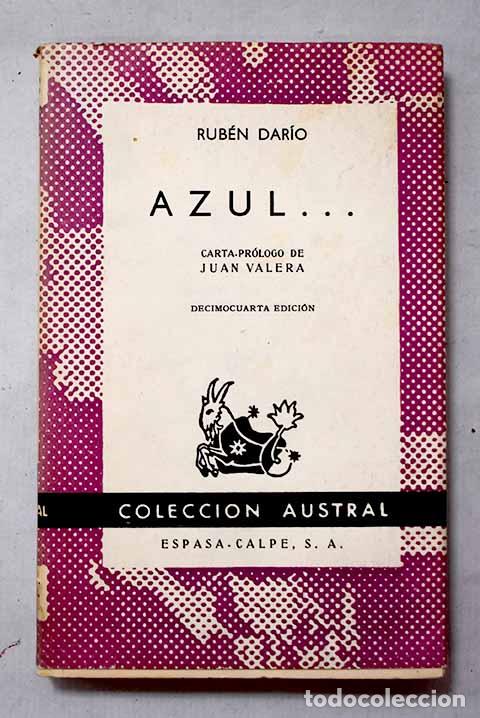 Libros: Azul: Dar&iacute;o, Rub&eacute;n: Espasa-Calpe..- Dar&iacute;o, Rub&eacute;n