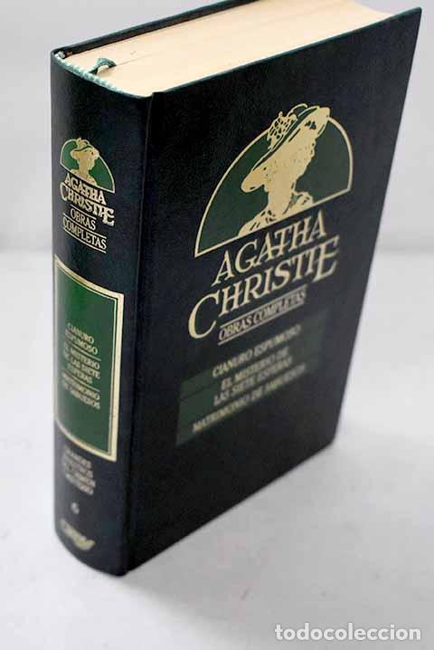 Libri di seconda mano: Cianuro espumoso ; El misterio de las siete esferas ; Matrimonio de sabuesos.- Christie, Agatha