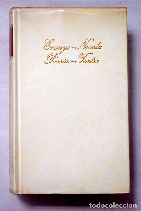 Libros: Ensayos, novela, teatro, poes&iacute;a.- Unamuno, Miguel de