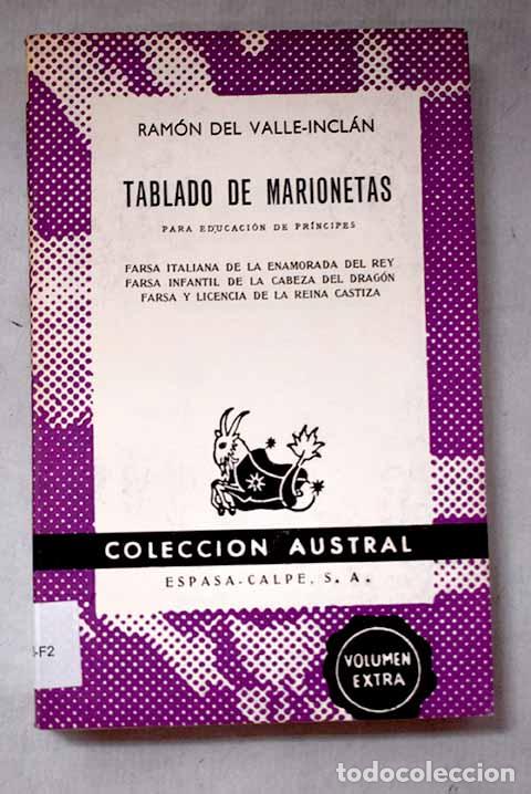 Libri di seconda mano: Tablado de marionetas para educaci&oacute;n de principes.- Valle-Incl&aacute;n, Ram&oacute;n del
