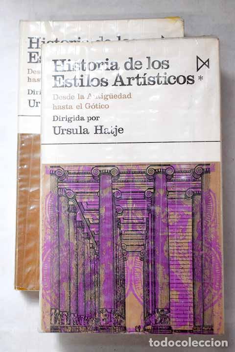Libros: Historia de los estilos art&iacute;sticos
