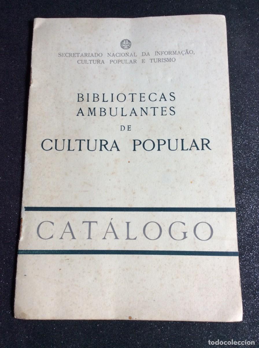 books: Bibliotecas ambulantes de Cultura Popular. Cat&aacute;logo. Documento raro do Estado Novo, 1946