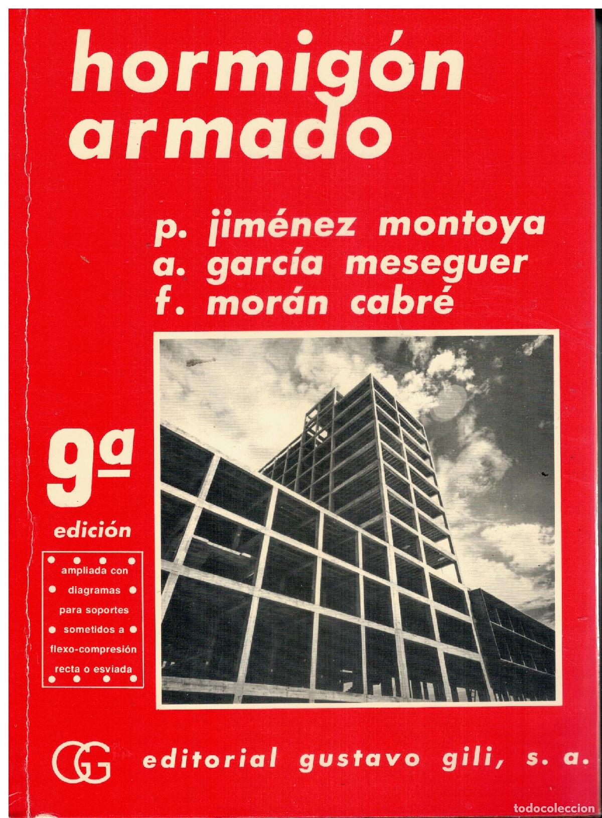 Livres: HORMIG&Oacute;N ARMADO. Tomo I. 9&ordf; ed.