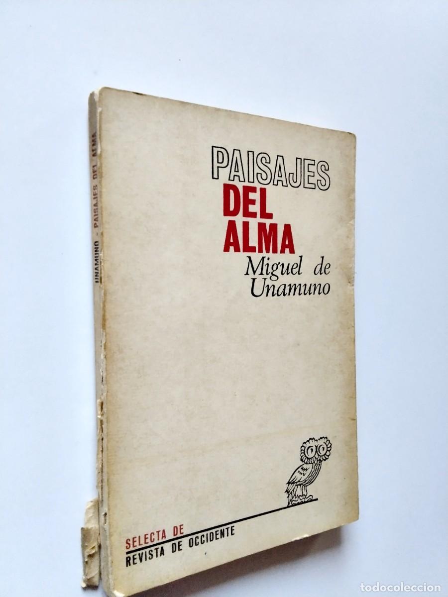 Livres: Miguel de Unamuno (Nota prelimina de M. Garc&iacute;a Blanco) - Paisajes del alma (Segunda edici&oacute;n)