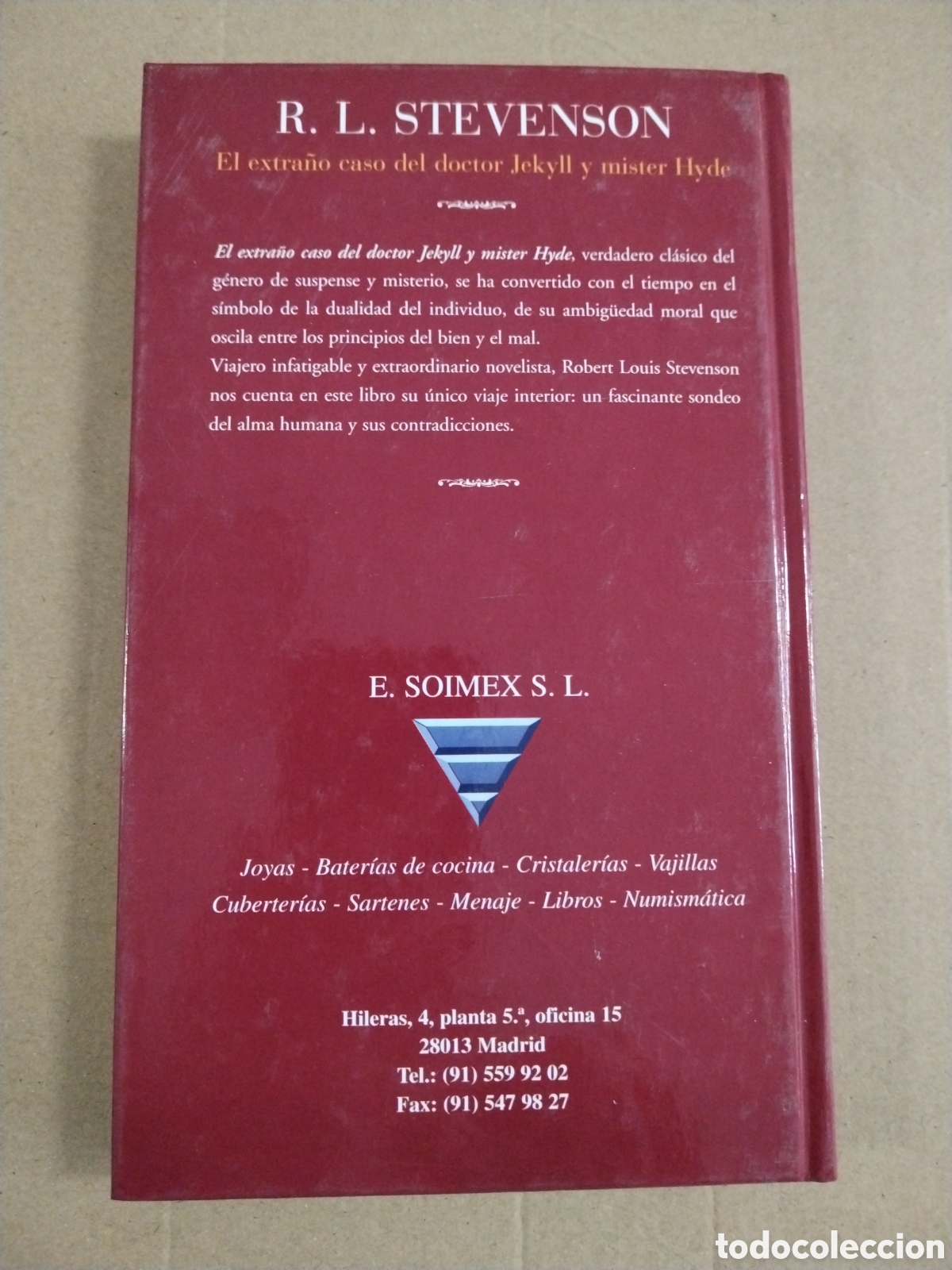 Libros: EL EXTRA&Ntilde;O CASO DEL DR. JEKYLL Y MR. HYDE - ROBERT L. STEVENSON - Foto 2