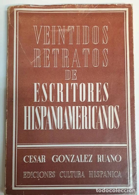 Libros: VEINTIDOS RETRATOS DE ESCRITORES HISPANOAMERICANOS