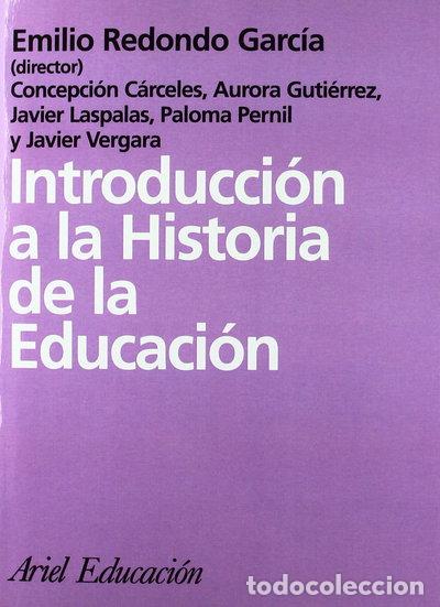 books: Introducci&oacute;n a la Historia de la Educaci&oacute;n- 9788434426443