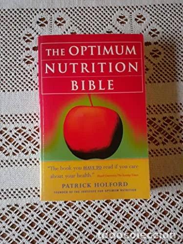 Libros: The Optimum Nutrition Bible- 9780749918552