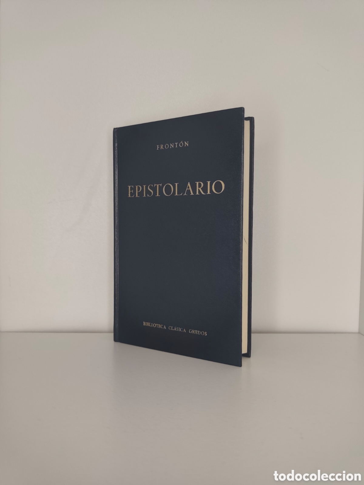 Libros: Epistolario de Front&oacute;n. Biblioteca Cl&aacute;sica Gredos
