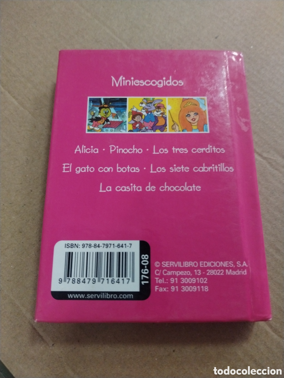 Libros: MINILIBRO PINOCHO - SERVILIBRO EDICIONES - Foto 2