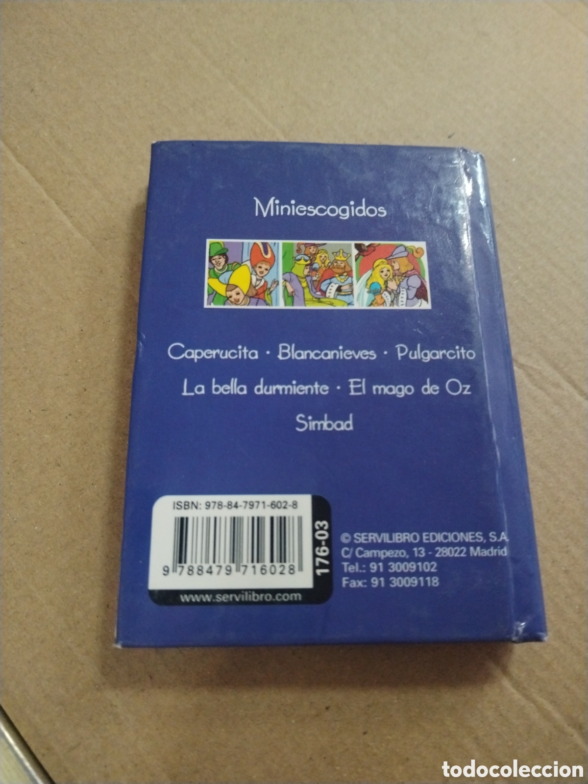 Libros: MINILIBRO LA BELLA DURMIENTE - SERVILIBRO EDICIONES - Foto 2