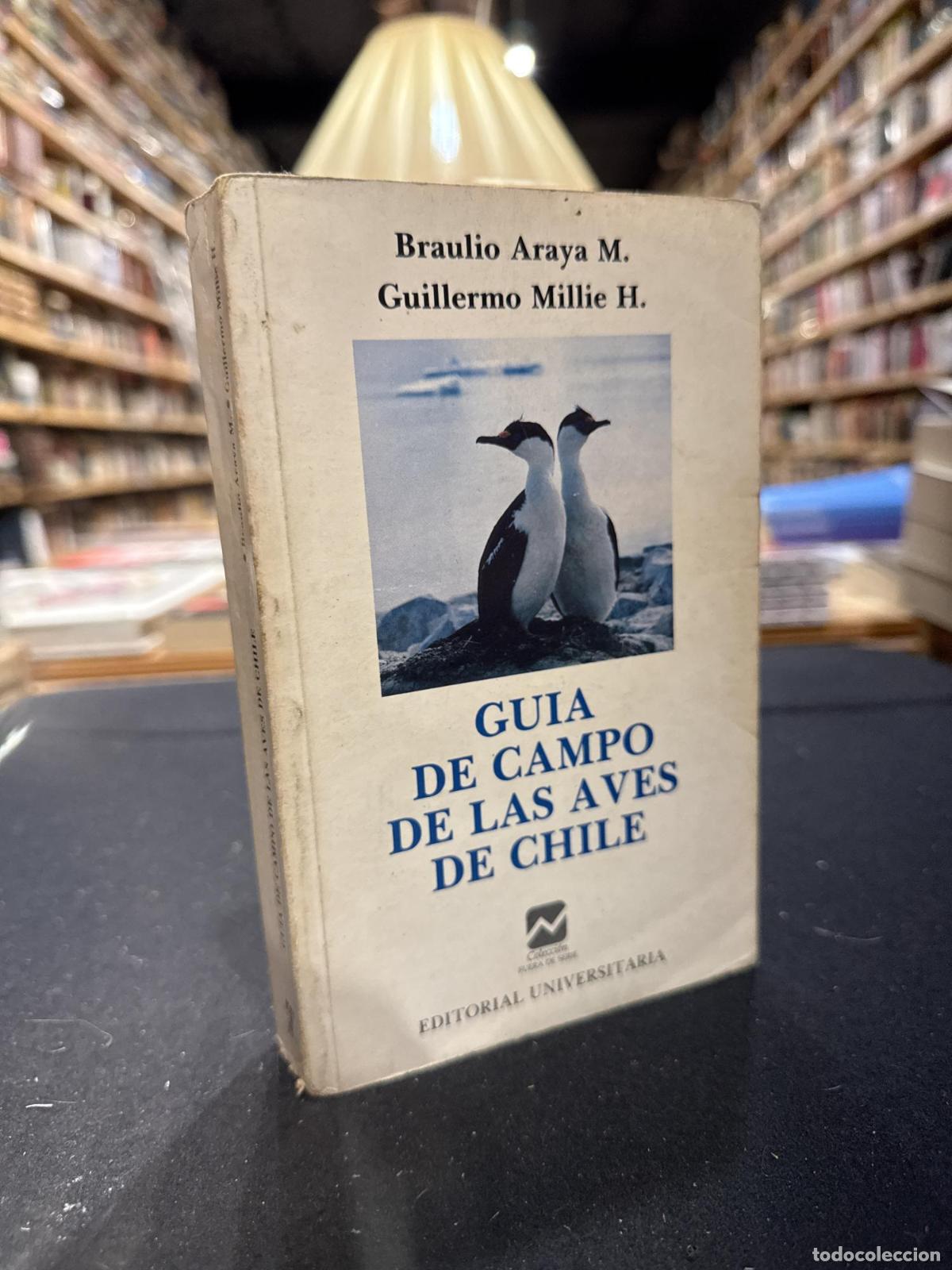 Livros em segunda m&atilde;o: Gu&iacute;a de campo de las aves de Chile - Braulio Araya; Guillermo Millie