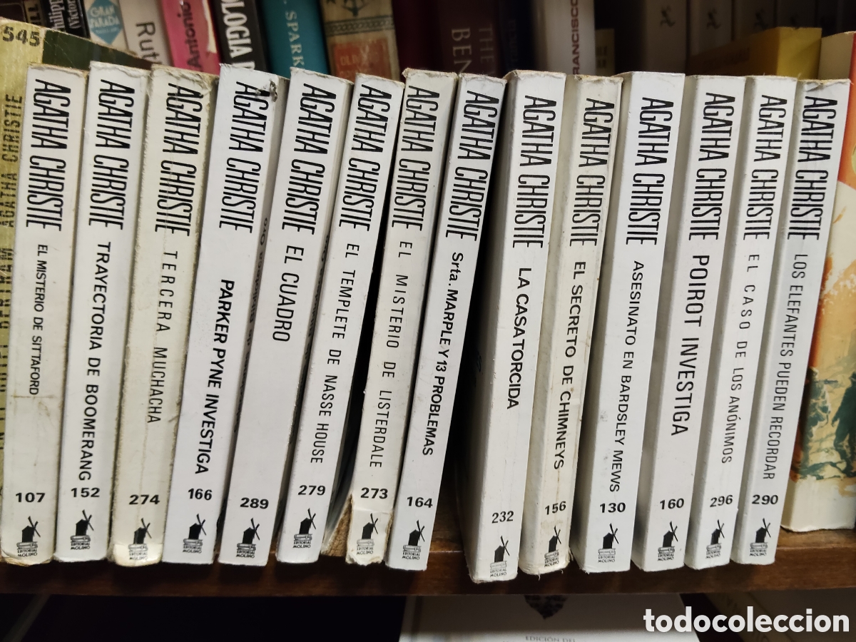 Libros: Colecci&oacute;n AGHATA CHRISTIE