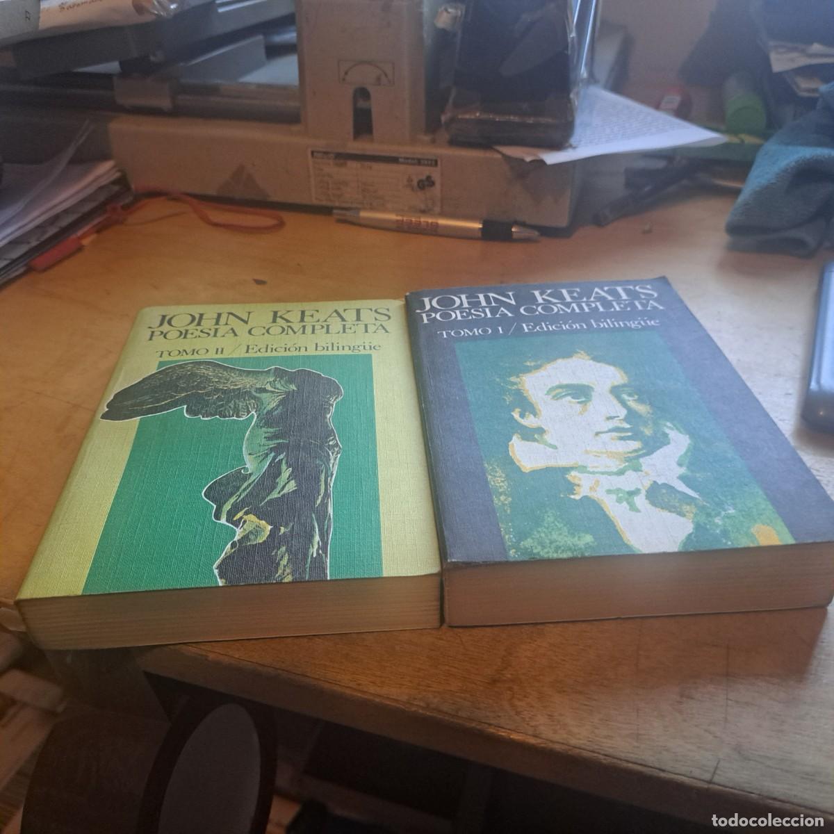 Libros: POES&Iacute;A COMPLETA. Tomo I y II Obra Completa (edici&oacute;n biling&uuml;e). John Keats. Libros Libros Rio Nuevo,