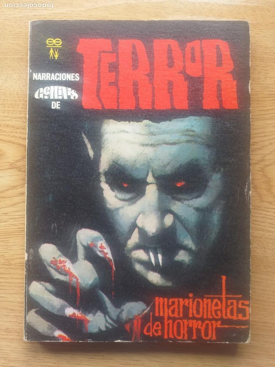 Libros: NARRACIONES G&Eacute;MINIS DE TERROR - N&deg; 12 - MARIONETAS DE HORROR - EDICIONES G&Eacute;MINIS 1968
