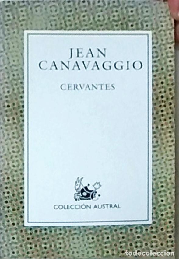 Livros em segunda m&atilde;o: Cervantes - CANAVAGGIO, Jean: